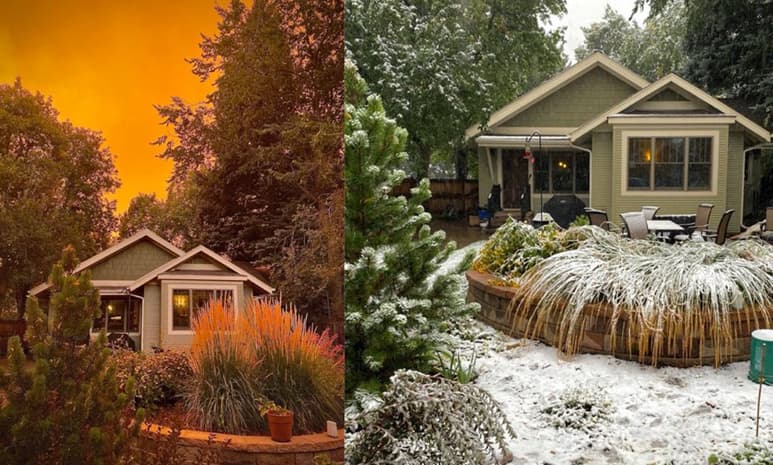 Un cambio extremo en la temperatura que impresiona hasta a los expertos. (INTERNET)