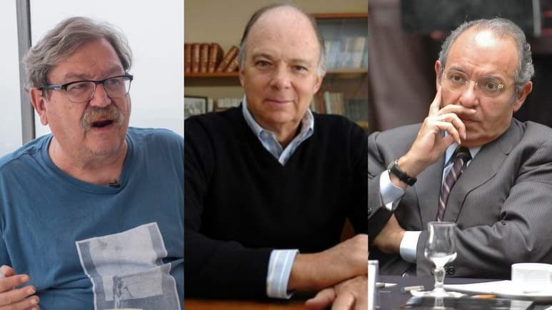 El director del Fondo de Cultura Económica, Paco Ignacio Taibo II, dijo que Enrique Krauze y Héctor Aguilar Camín deberían guardar silencio o 'cambiarse de país'; aclaró que es un 'consejo fraternal', no una amenaza. (ESPECIAL)