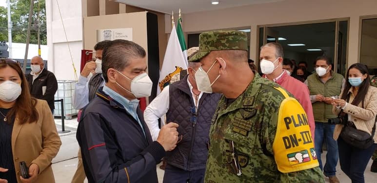A nueve meses de registrarse el ataque al edificio de la presidencia municipal de Villa Unión, este viernes se llevó a cabo la entrega de la remodelación del edificio. (EL SIGLO COAHUILA)