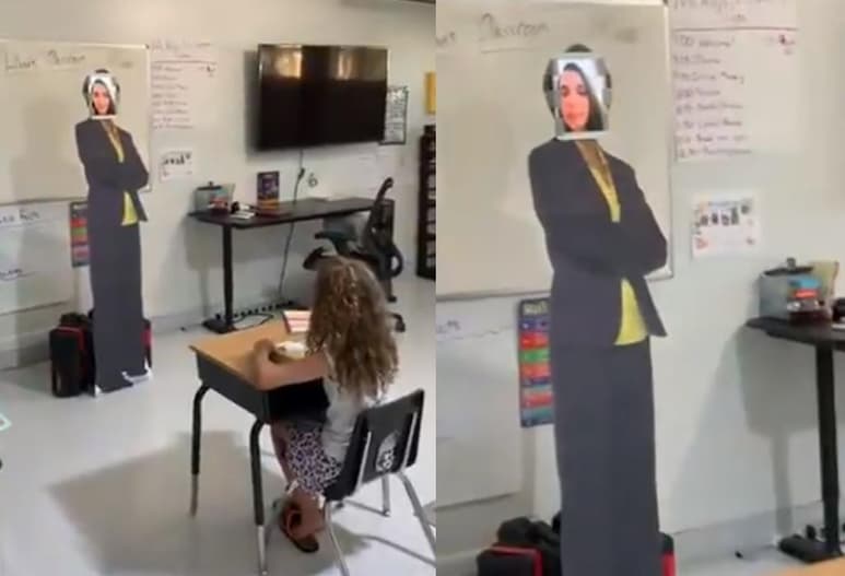 La idea del padre de la niña ha sido aplaudida en redes sociales por su creatividad (CAPTURA)  