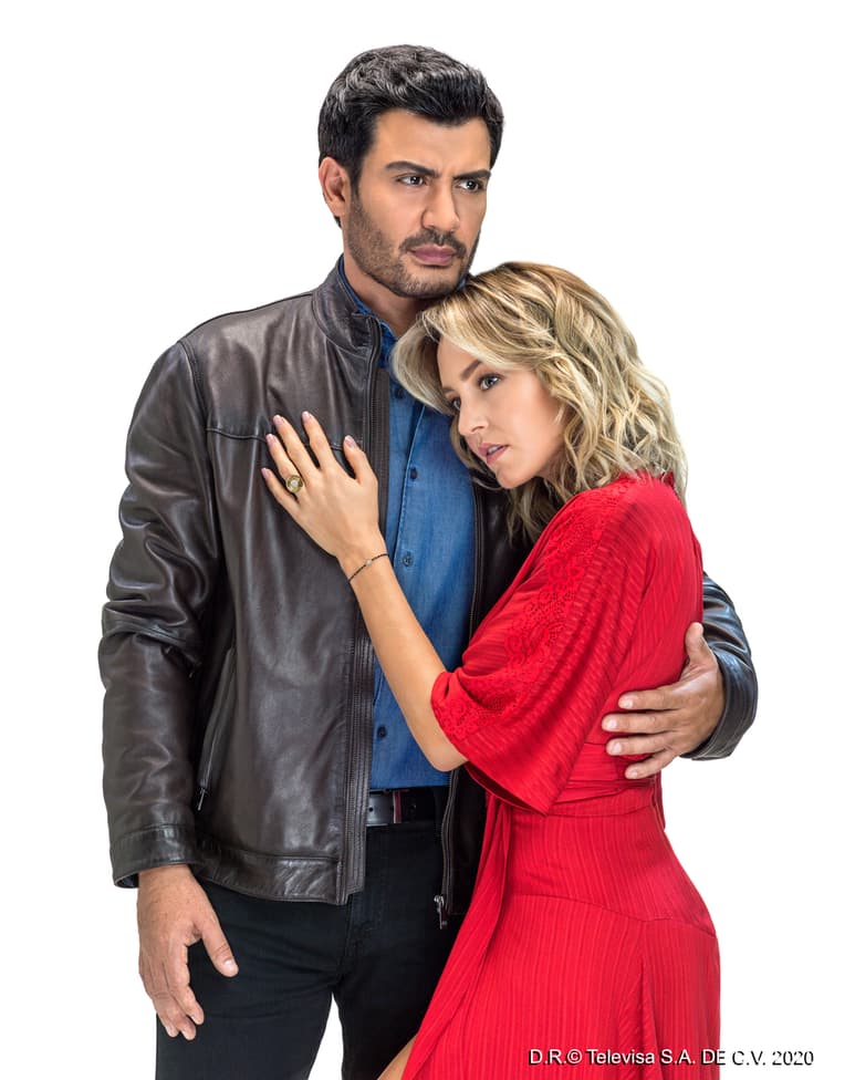 Dupla. Andrés Palacios y Angelique Boyer protagonizan la historia.
