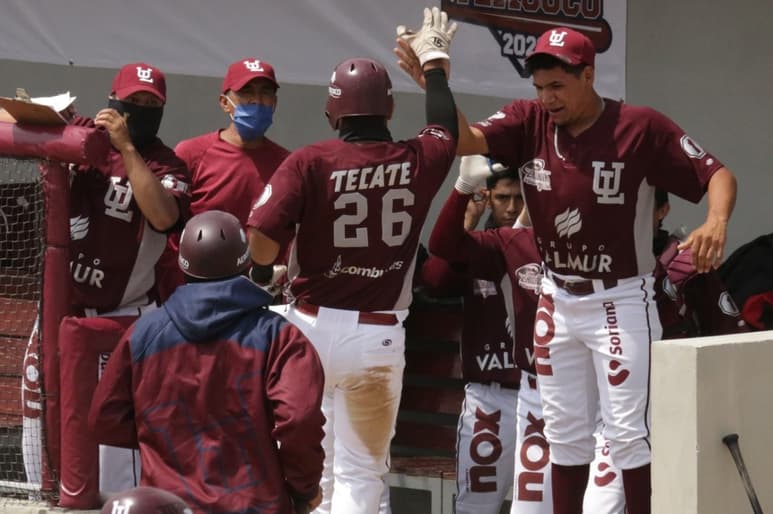 Ante la cancelación de la temporada 2020 de la LMB, ésta fue la única actividad de los Guindas. (ESPECIAL)