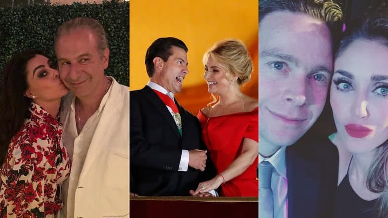 Muchas estrellas consumaron su matrimonio con políticos, algunas llegaron a procrear hijos y, a otras, se les acabó el romance. (ARCHIVO/ESPECIAL)