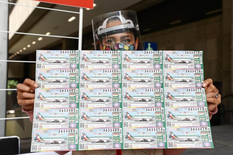Solo se han podido vender 4 millones 179 mil cachitos de los 6 millones de billetes distribuidos.