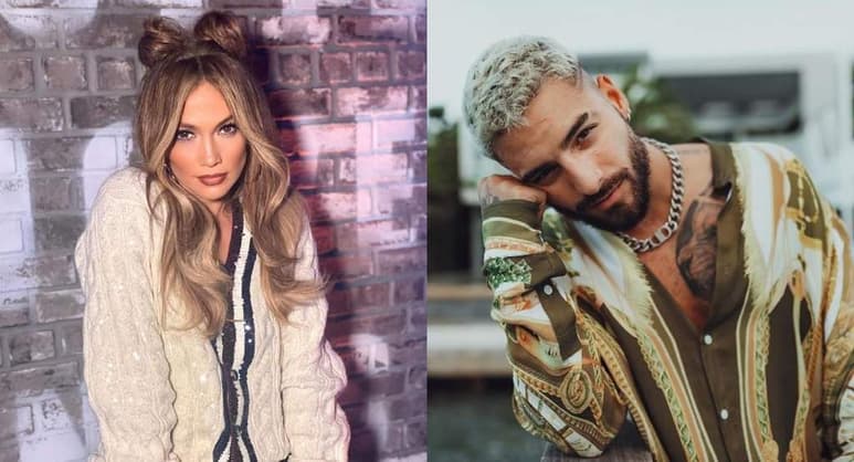 Jennifer Lopez y Maluma estrenarán la comedia romántica Marry Me el 12 de febrero de 2021, justo antes del Día de los Enamorados (San Valentín), la ocasión reservada para el debut del cantante colombiano en la gran pantalla. (ESPECIAL)