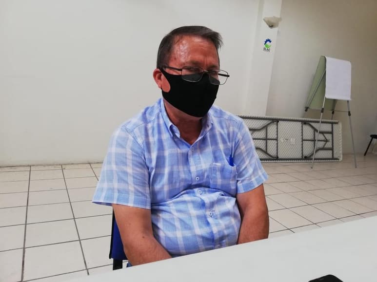 “Sabemos que año con año venía a fortalecer el equipamiento, venía a fortalecer la labor diaria que hacen nuestros policías municipales, y esto pues viene a afectarnos tremendamente”, dijo Ibarra. (GUADALUPE MIRANDA)