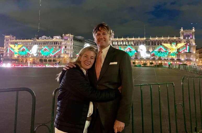 El embajador de Estados Unidos en México, Christopher Landau, felicitó este martes a los mexicanos por el aniversario 210 de la Independencia. (ESPECIAL)