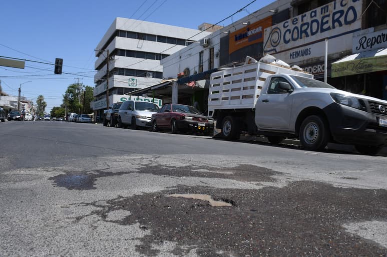 A través de los recursos del ramo 33, las Administración de Gómez Palacio ha podido pavimentar. (EL SIGLO DE TORREÓN)