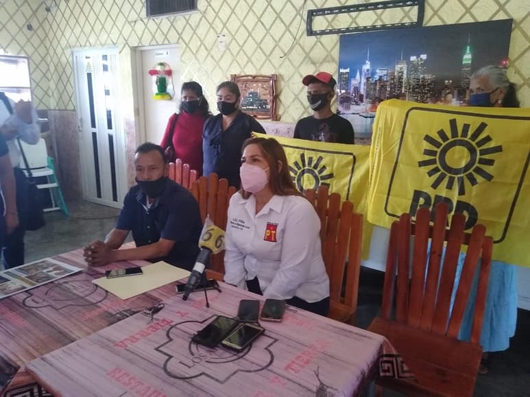 Los experredistas se suman a la campaña por el Partido del Trabajo de Lily Piña. (EL SIGLO DE TORREÓN)