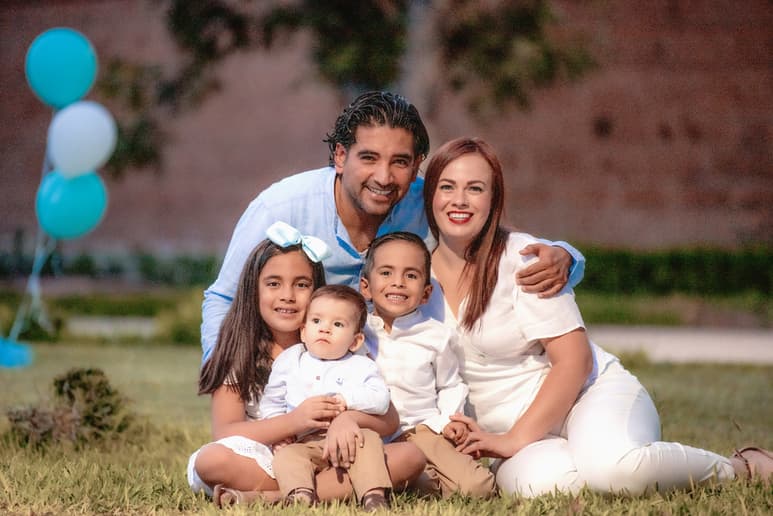 La familia Maldonado Virgil festejó el cumpleaños de Luciano. Erick Sotomayor Fotografía.
