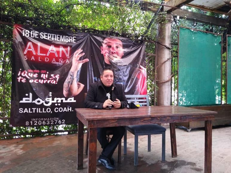 Con un su nuevo show ¡Que ni se te ocurra!, regresará de nuevo a la capital, el comediante Alan Saldaña, donde dará comienzo de nuevo a su gira, luego de cancelar sus presentaciones en todo México ante la contingencia generada por el COVID-19. (EL SIGLO DE TORREÓN)