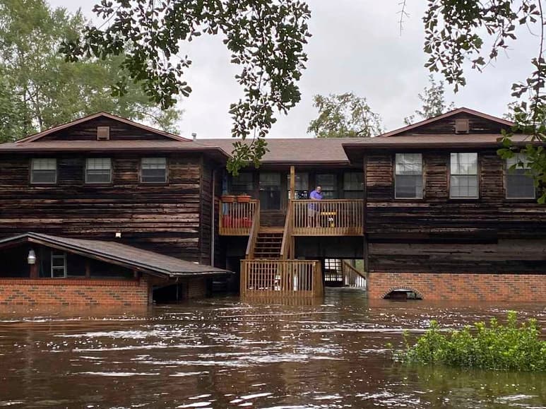 Las zonas más afectadas son Alabama y la parte norte de Florida. (AP)