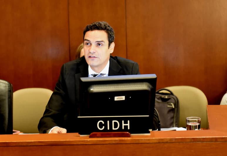 Paulo Abrao se despidió este jueves de su cargo como secretario ejecutivo de la CIDH, en medio de la polémica que ha suscitado la decisión del secretario general de la OEA, Luis Almagro, de no renovar su segundo mandato de cuatro años. (ARCHIVO)