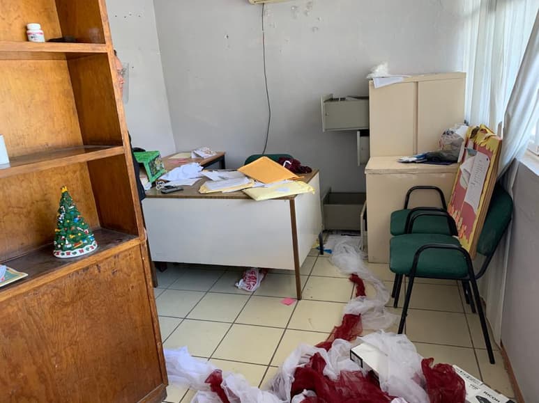 Pese a los daños no se ha cobrado ninguna cooperación a los padres debido a la contingencia sanitaria.