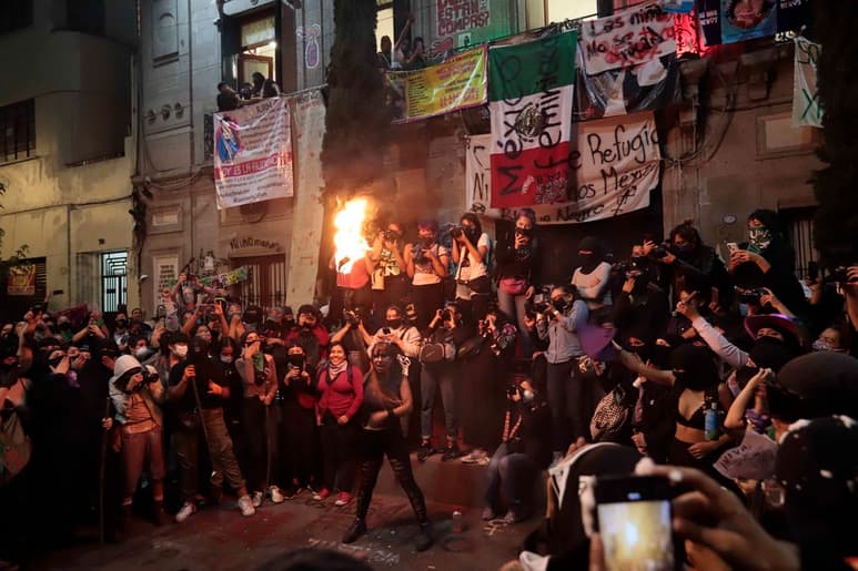 Las protestas se han registrado en las últimas dos semanas. (ARCHIVO)