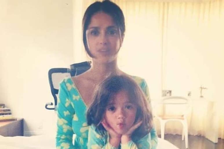 Salma Hayek ha celebrado este lunes con un emotivo mensaje a su hija Valentina en su cumpleaños número 13.Salma Hayek ha celebrado este lunes con un emotivo mensaje a su hija Valentina en su cumpleaños número 13. (ESPECIAL)