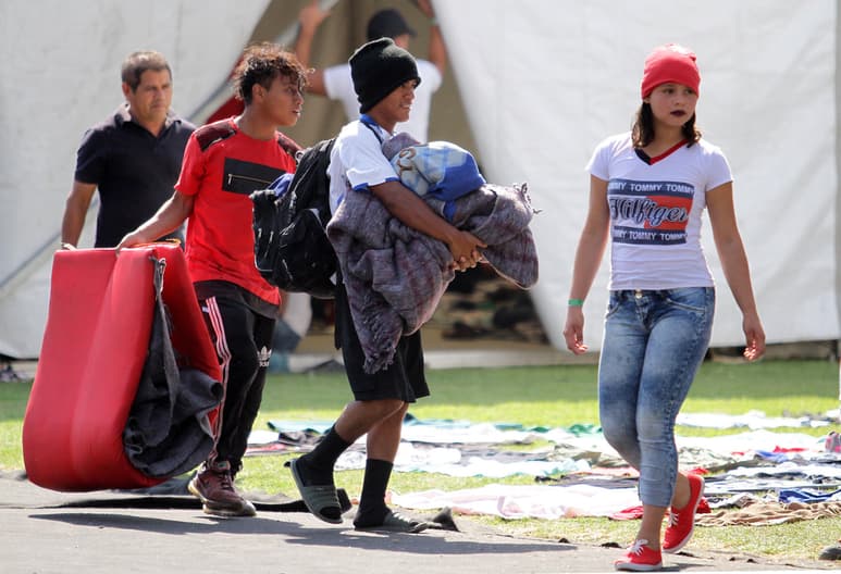 En un inicio se pensaba que el número de ciudadanos nicaragüenses varados en Panamá no superaba los mil. (ARCHIVO)
