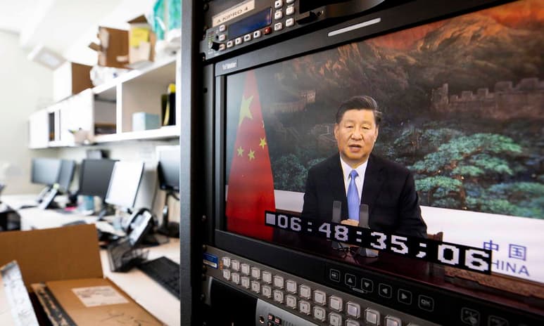El presidente de China lanzó una crítica solapada contra Estados Unidos y su política exterior el martes, advirtiendo en su discurso en la Asamblea General de la ONU que el mundo “no debe caer en la trampa de un choque de civilizaciones”. (ARCHIVO)