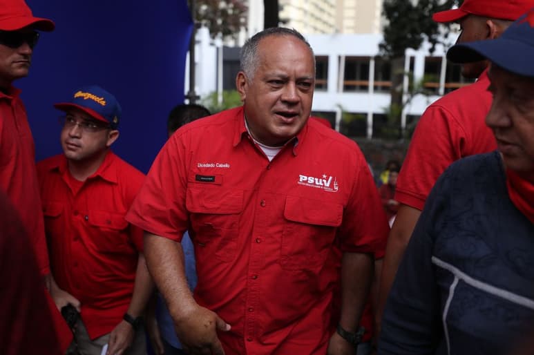 Diosdado Cabello aseguró que la UE no ha aceptado enviar una misión de observación electoral. (ARCHIVO) 