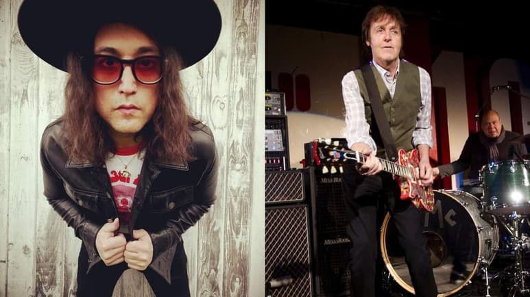 Sean Ono Lennon, ha entrevistado por primera vez al cantante británico Paul McCartney para un programa especial de radio con motivo de los 80 años que cumpliría su padre, el Beatle John Lennon, el próximo 9 de octubre. (ESPECIAL) 
