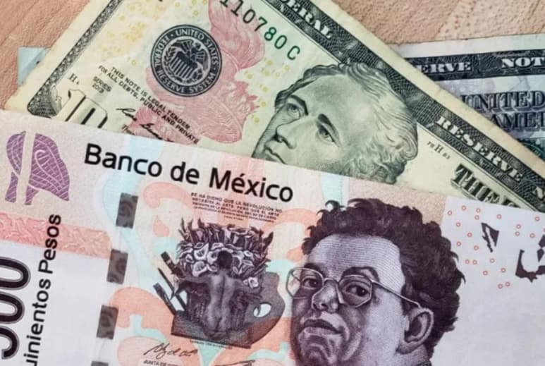 El dólar cotiza esta tarde en 22.73 pesos en ventanillas de CitiBanamex, después de subir 61 centavos con respecto al martes, en lo que significa la mayor alza en una jornada desde el 3 de abril, cuando repuntó 72 centavos a 25.36 unidades, muy cerca de su máximo histórico.
(ARCHIVO)