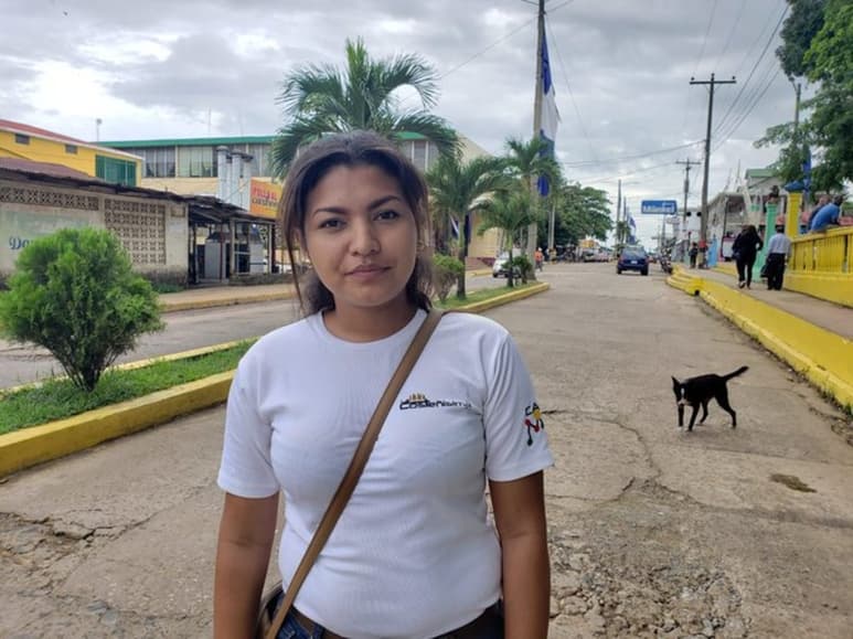 La periodista Kalua Salazar fue demandada por calumnias por el Gobierno sandinista. (CORTESÍA)