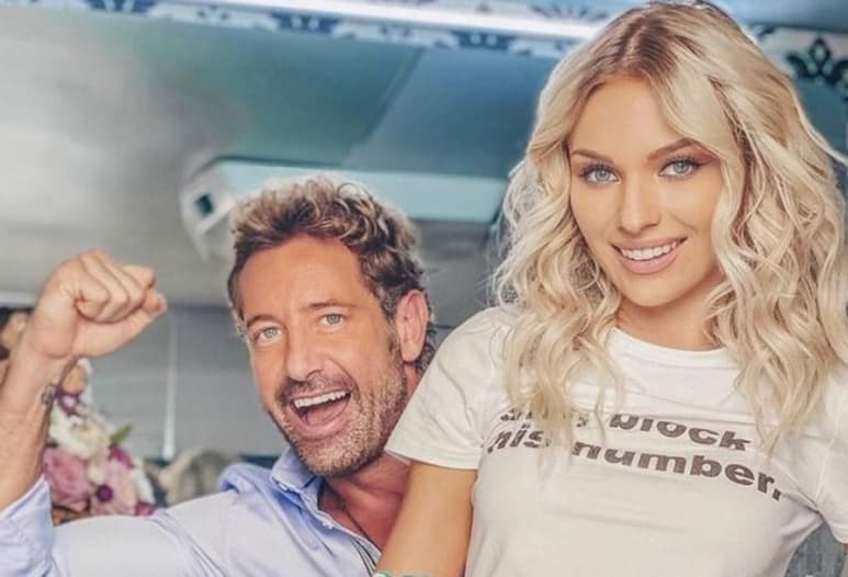 El romance de Irina Baeva y Gabriel Soto ha estado envuelto en polémica desde el inicio, cuando se destapó la separación entre el actor y su exesposa Geraldine Bazán, con quien tuvo una relación de 10 años. (ESPECIAL)