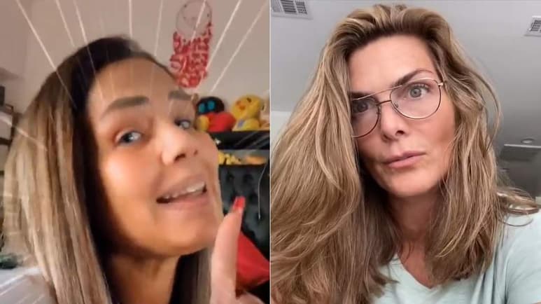 “Se te olvidó que la reina de la polémica soy yo”, dijo la actriz cubana a la conductora. (ESPECIAL)