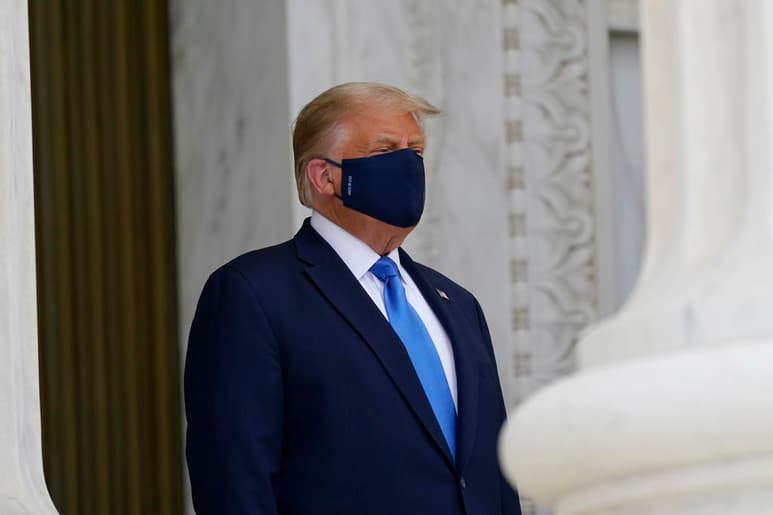 Varios senadores republicanos se distanciaron este jueves de los polémicos comentarios en los que el presidente estadounidense, Donald Trump, se negó a comprometerse con un traspaso pacífico del poder si pierde las elecciones de noviembre. (ARCHIVO)