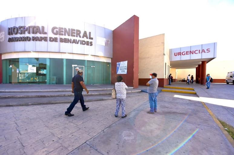 El Hospital Amparo Pape en Monclova detectó a inicios de este mes a una paciente que dio positivo a COVID-19 y a dengue. (EL SIGLO DE TORREÓN)