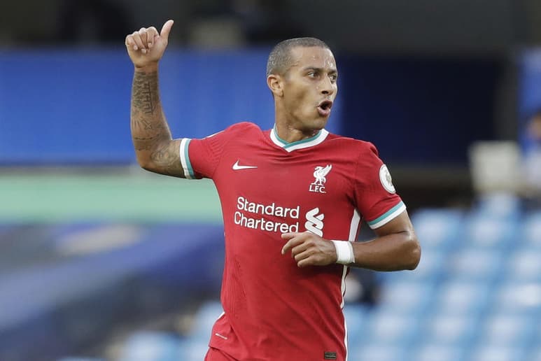 Thiago Alcántara, futbolista español del Liverpool, dio positivo por coronavirus, según confirmó este martes el club inglés a través de un comunicado oficial publicado en su página web. (ARCHIVO)