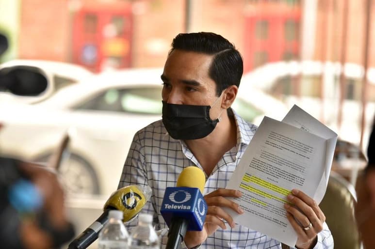 Arturo Braña Sotomayor, abogado y miembro del despacho que realizó la serie de impugnaciones en el proceso interno de Morena, dijo que “si la memoria no me falla”, no hay un precedente reciente de este tipo de fallo en la historia política del estado. (ERICK SOTOMAYOR)