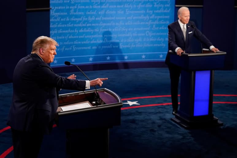 La Comisión de Debates Presidenciales de EUA afirmó este miércoles que cambiará el formato de los dos debates restantes de aquí a las elecciones de noviembre entre el presidente, Donald Trump, y el aspirante demócrata, Joe Biden. (ARCHIVO)