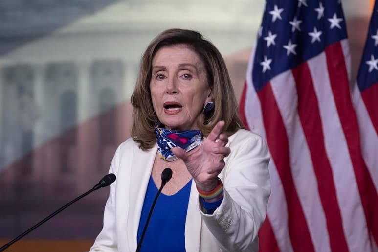 La jefa de la Cámara de Representantes de EUA, la demócrata Nancy Pelosi, aseguró este jueves que el comportamiento del presidente estadounidense, Donald Trump, durante el debate con el candidato demócrata a la Casa Blanca, Joe Biden, es de las cosas que le mantienen despierta por la noche. (EFE) 