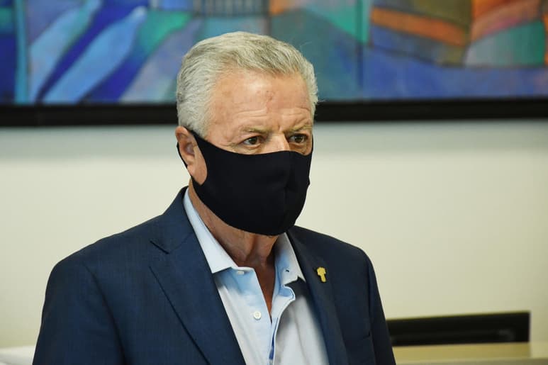 Jorge Zermeño, afirmó que el aumento en los valores catastrales para el municipio en 2021 no son con el objetivo de “perjudicar a nadie” (ARCHIVO)