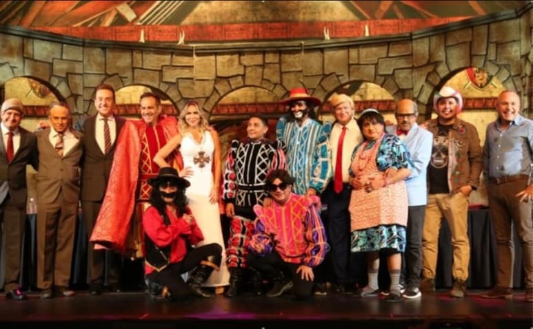 Aylín compartirá escenario con actores como Freddy y Germán Ortega, Arath de la Torre, Cepillín y Daniel Bisogno, entre otros, en una temporada en la que ofrecerán funciones de viernes a domingo únicamente con un 30% de asistencia. (Especial)