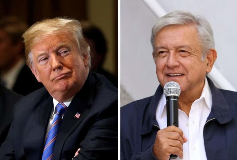 Deseó pronta recuperación a su homólogo estadounidense, Donald Trump, luego de confirmarse que dio positivo a COVID-19. (ARCHIVO)