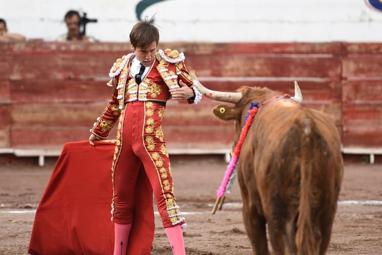El joven espada lagunero estará fuera de circulación algunos días, pero ansiando regresar al toro. (ARCHIVO)
