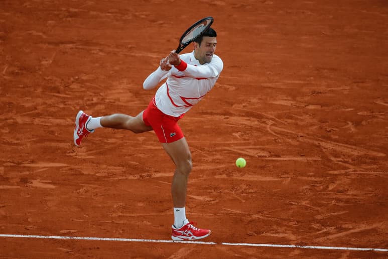 Novak Djokovic se impuso con amplia facilidad 6-0, 6-3, 6-2 al colombiano Daniel Galán. (EFE)