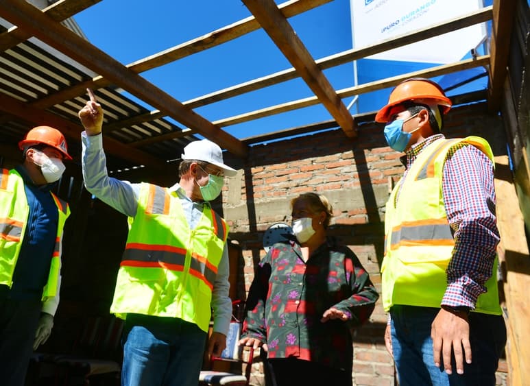A través del programa 'Autoproducción de Vivienda', familias de El Salto contarán con su propio hogar. (CORTESÍA)