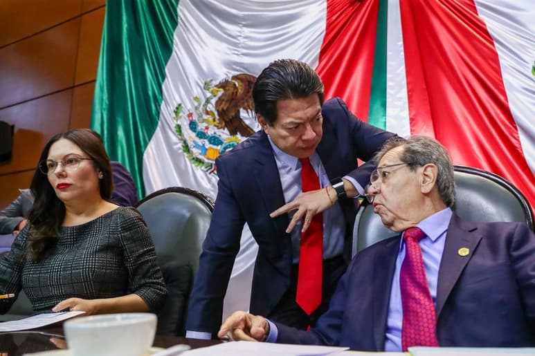 Los aspirantes a la dirigencia de Morena, Porfirio Muñoz Ledo, Mario Delgado así como Yeidckol Polevnsky condenaron que el Tribunal Electoral del Poder Judicial de la Federación (TEPJF) busque dejar sin efectos el proceso de encuesta para la renovación de dirigencia del partido. (ARCHIVO)