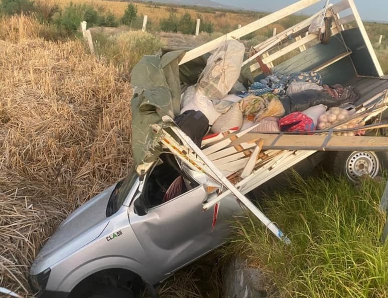 La familia se dirigía de la ciudad de Chihuahua a Guerrero, en una camioneta Nissan, tipo Estaquitas, de color gris. (EL SIGLO DE TORREÓN)