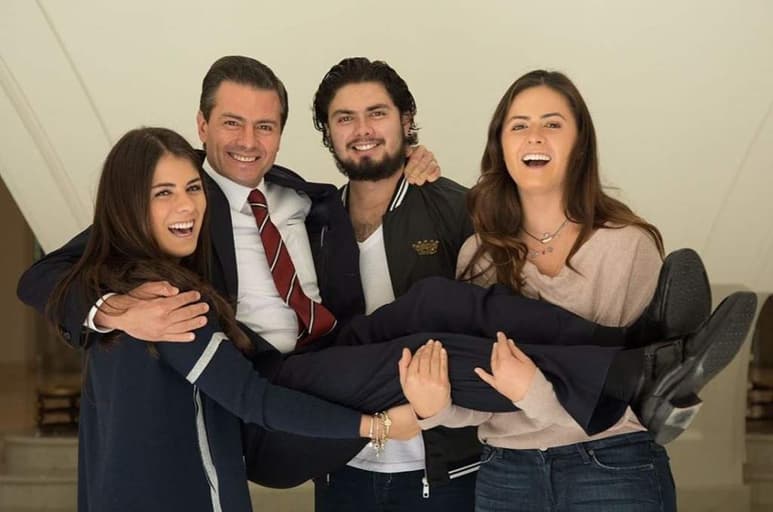 La familia del expresidente de México, Enrique Peña Nieto, se encuentra de luto tras la muerte de un ser querido. (ESPECIAL)