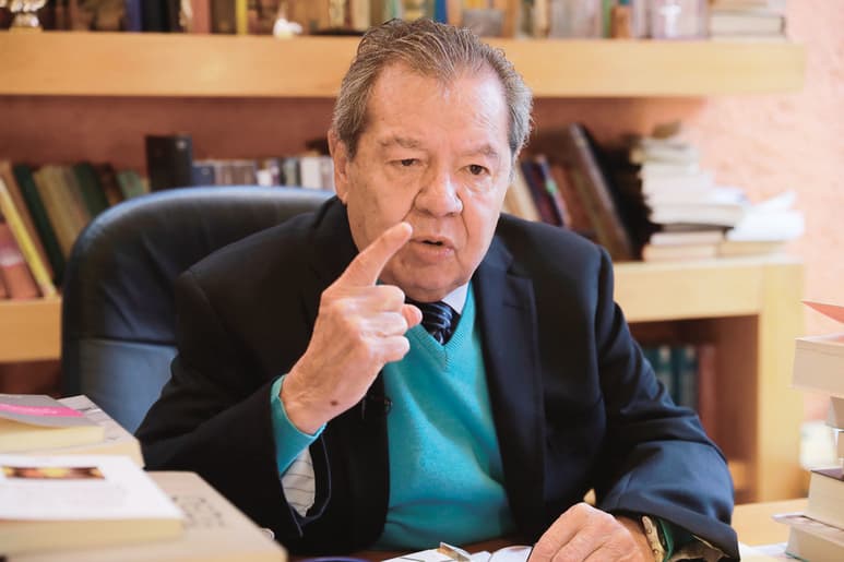 De ganar la dirigencia de Morena, Porfirio Muñoz Ledo aseguró que la parte corrupta del partido se va a ir por estar enjuiciados. (EL SIGLO DE TORREÓN)