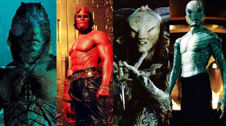 Actores detrás de los fantásticos monstruos de Guillermo del Toro. (ESPECIAL)