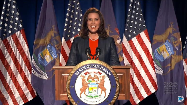 Las autoridades frustraron un complot para secuestrar a la gobernadora de Michigan, Gretchen Whitmer. (ARCHIVO)