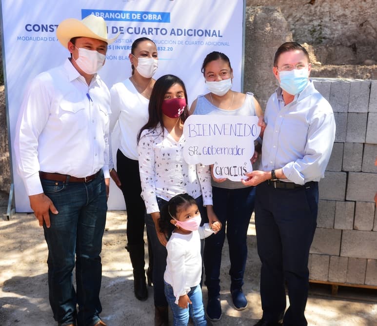 Se realizaron beneficios en 135 hogares de las comunidades del municipio de Peñón Blanco. (CORTESÍA)