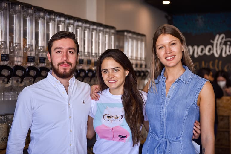 Gustavo Patiño, María José Alonso y Mariana Bayon. (Erick Sotomayor Fotografía)