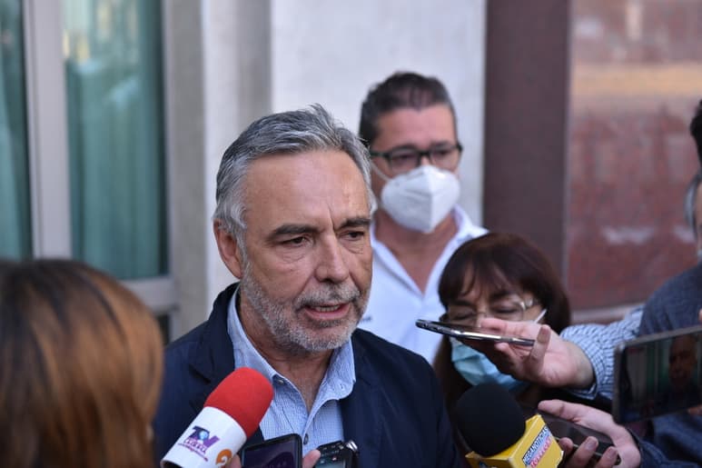 En su visita a La Laguna, Ramírez Cuéllar dijo que solamente cambiará el esquema de administración de los recursos. (EL SIGLO DE TORREÓN)
