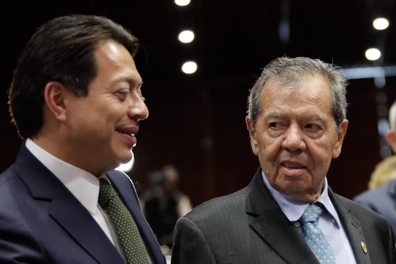 La denuncia fue presentada este miércoles ante la Fiscalía Especializada en Delitos Electorales (Fede), hasta donde acudió el representante legal del diputado Muñoz Ledo, así como legisladores cercanos.
(ARCHIVO)